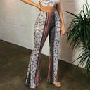 Slim Fit Women's high-waisted trousers for casual street style