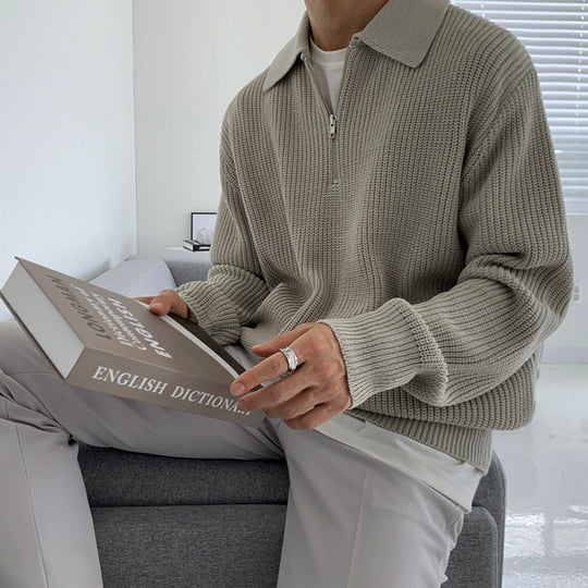 Barclay & Bloom - Men's Zipped Sweater