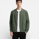 Men’s Summer Jacket Cotton Linen Lightweight Classic Fit