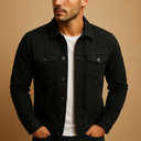 Felix – Men’s Slim Fit Cotton Shirt Black