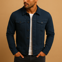 Felix – Men’s Slim Fit Cotton Shirt Black