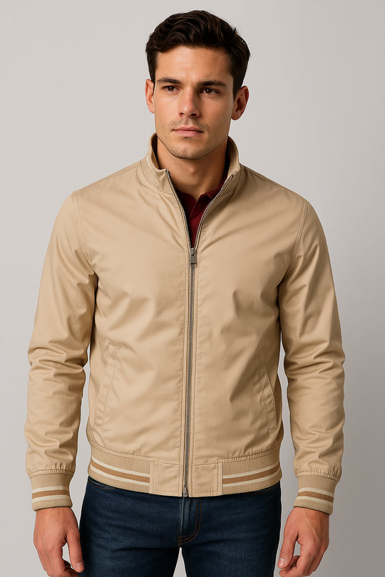 Caleb | Herren Klassische Bomberjacke