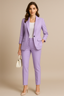 Amara – Damen maßgeschneiderter Blazer- und Hosenanzug