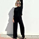 Cato – Women’s two-piece knit lounge set