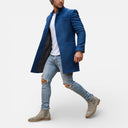 Barclay & Bloom | Men’s Wool Overcoat – Tailored Long Winter Coat
