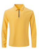 Barclay & Bloom – Men's Casual Zip-up Polo With V-Neck