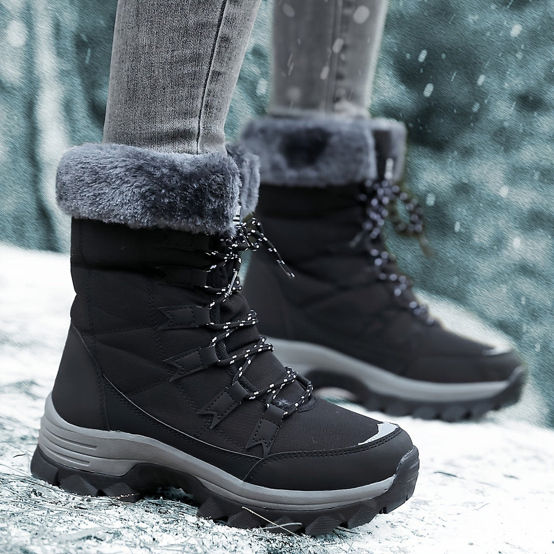 Barclay & Bloom | Women’s Winter Boots – Warm Fur-Lined Snow Boots with Non-Slip Sole
