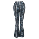 Slim Fit Women's high-waisted trousers for casual street style