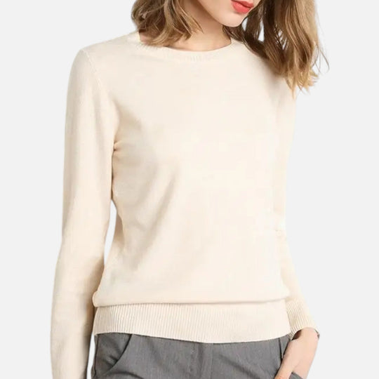 Barclay & Bloom | Women’s Knit Sweater – Long Sleeve Crew Neck Pullover