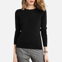 Barclay & Bloom | Damen Strickpullover – Langarm Rundhalsausschnitt Pullover