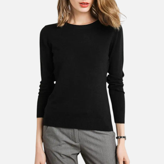 Barclay & Bloom | Women’s Knit Sweater – Long Sleeve Crew Neck Pullover
