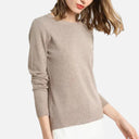 Barclay & Bloom | Damen Strickpullover – Langarm Rundhalsausschnitt Pullover