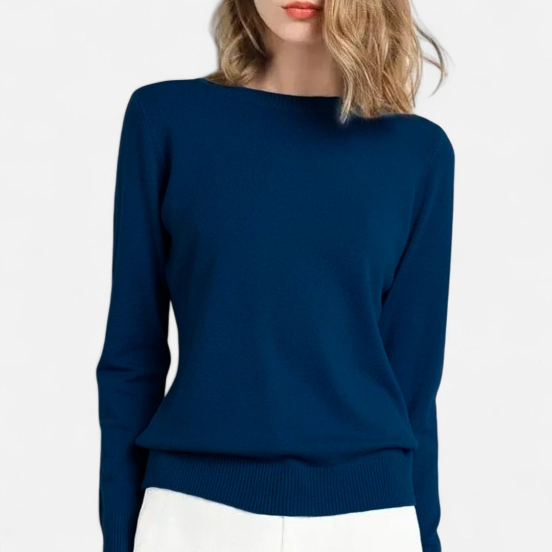 Barclay & Bloom | Women’s Knit Sweater – Long Sleeve Crew Neck Pullover