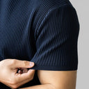 Men’s Short Sleeve Knit T-Shirt Lightweight Slim Fit