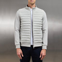 Adrian | Men’s Quilted Zip-Up Jacket – Sporty and Modern Design