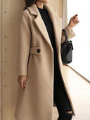 Claudine - Women's Belted Midi Coat