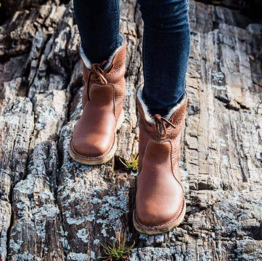 Isa | Women’s Shearling-Lined Ankle Winter Boots