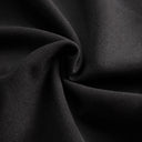 Damesjurk met ceintuur en mandarijnkraag Gestructureerde pasvorm Klassieke zakelijke stijl