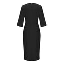 Barclay & Bloom | Damen Midirock Bleistiftkleid – Büro Kleid mit Perlendetail