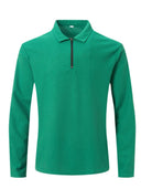 Barclay & Bloom – Men's Casual Zip-up Polo With V-Neck