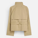 Barclay & Bloom | Women’s Trench Coat – Short Belted Double-Breasted Jacket