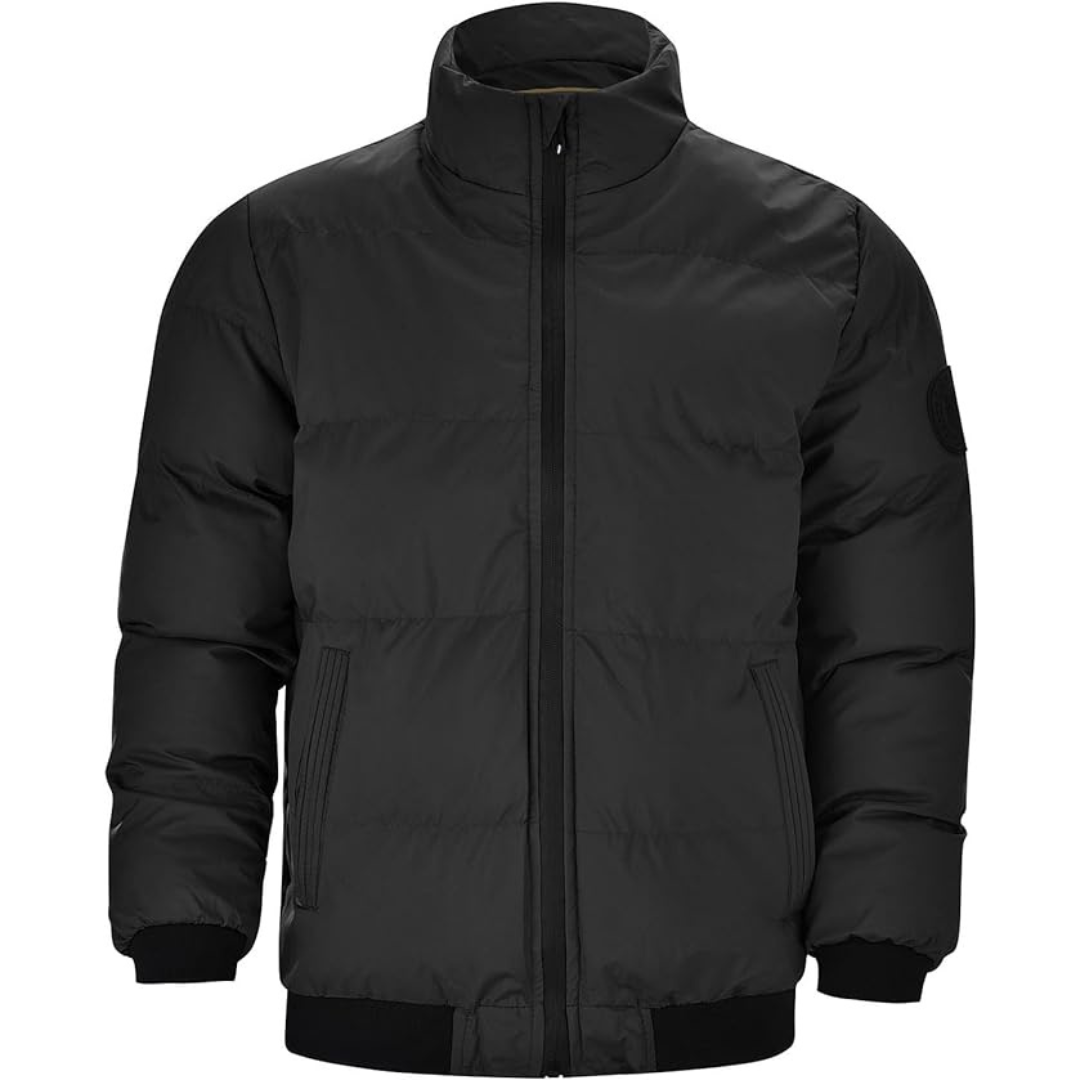 Victor Men’s Puffer Jacket – Quilted Winter Coat