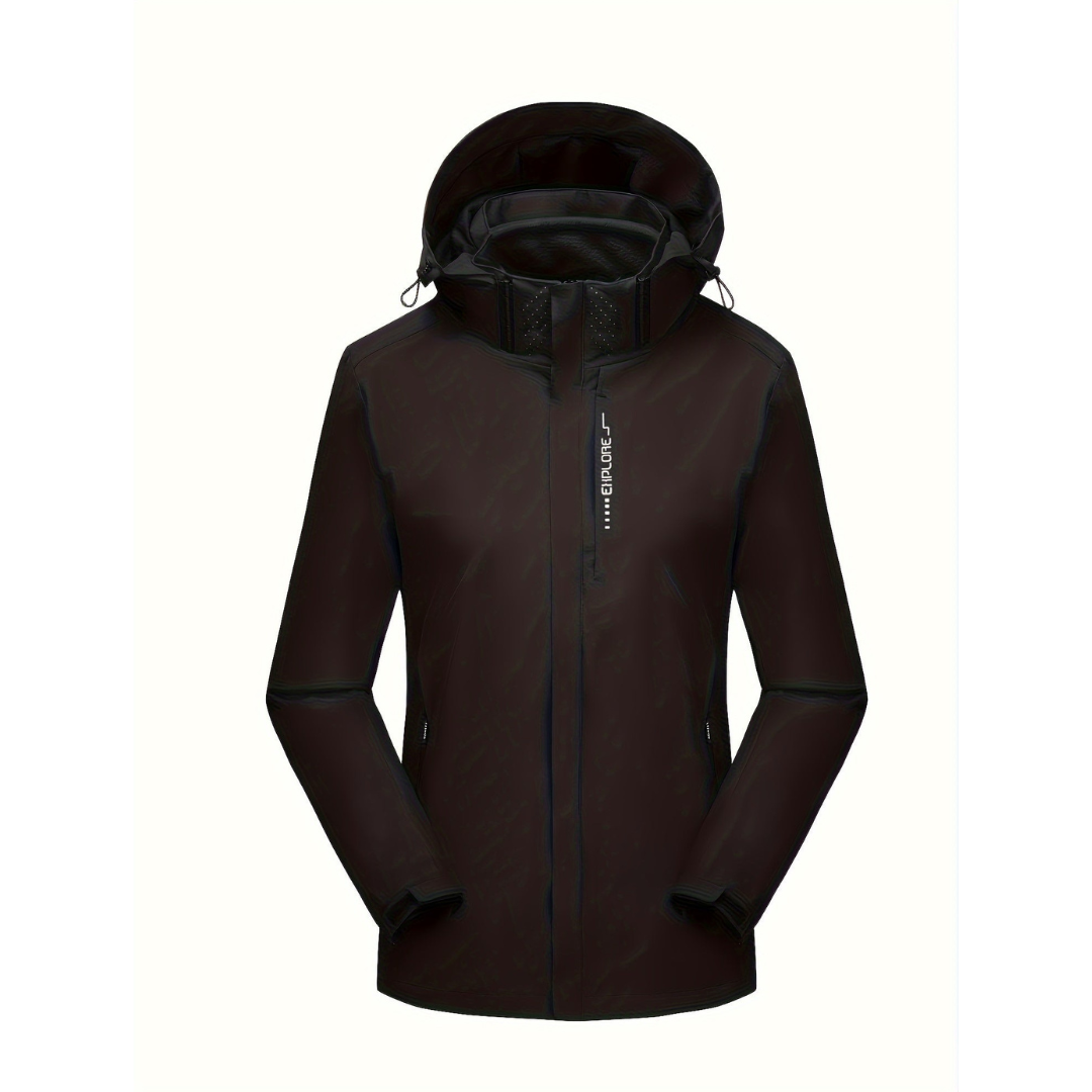 Leah Women’s Outdoor Jacket – Waterproof Shell with Hood