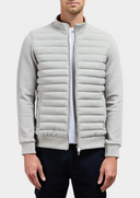 Barclay & Bloom | Men’s Hybrid Zip Jacket with Padded Front Panels