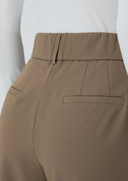 Women’s High-Waist Stretch Slim-Fit Trousers with Side Pockets