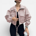 Leichte Arbeitsjacke für Damen für Frühling und Sommer