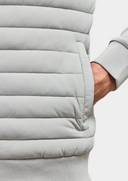 Barclay & Bloom | Men’s Hybrid Zip Jacket with Padded Front Panels