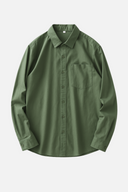 Adrian Men’s Cotton Shirt – Long Sleeve All-Season Wear