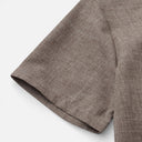 Men’s Linen Cotton Blend Shirt Short Sleeve Lightweight Summer