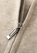 Extra-Fine Merino Wool Full Zip Hoodie