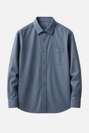 Adrian Men’s Cotton Shirt – Long Sleeve All-Season Wear
