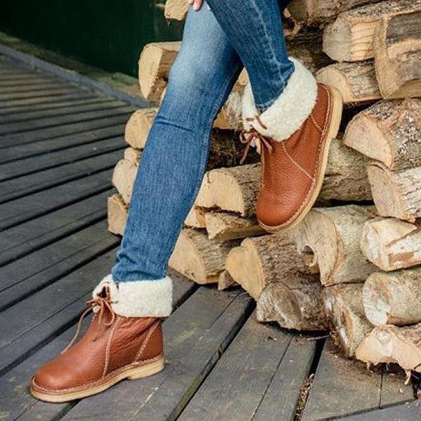 Isa | Women’s Shearling-Lined Ankle Winter Boots