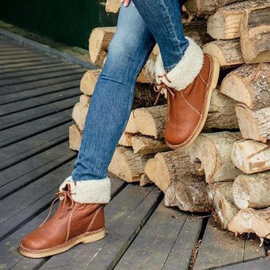 Isa | Women’s Shearling-Lined Ankle Winter Boots