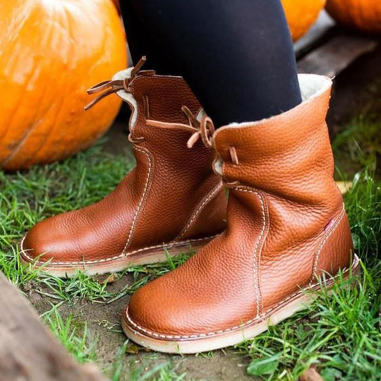 Isa | Women’s Shearling-Lined Ankle Winter Boots