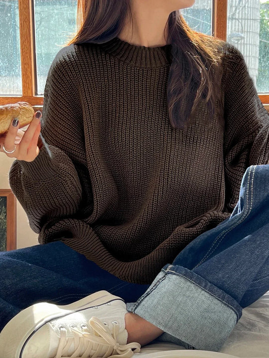 Elowen – Chunky Knit Oversized Sweater