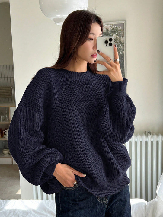 Elowen – Chunky Knit Oversized Sweater