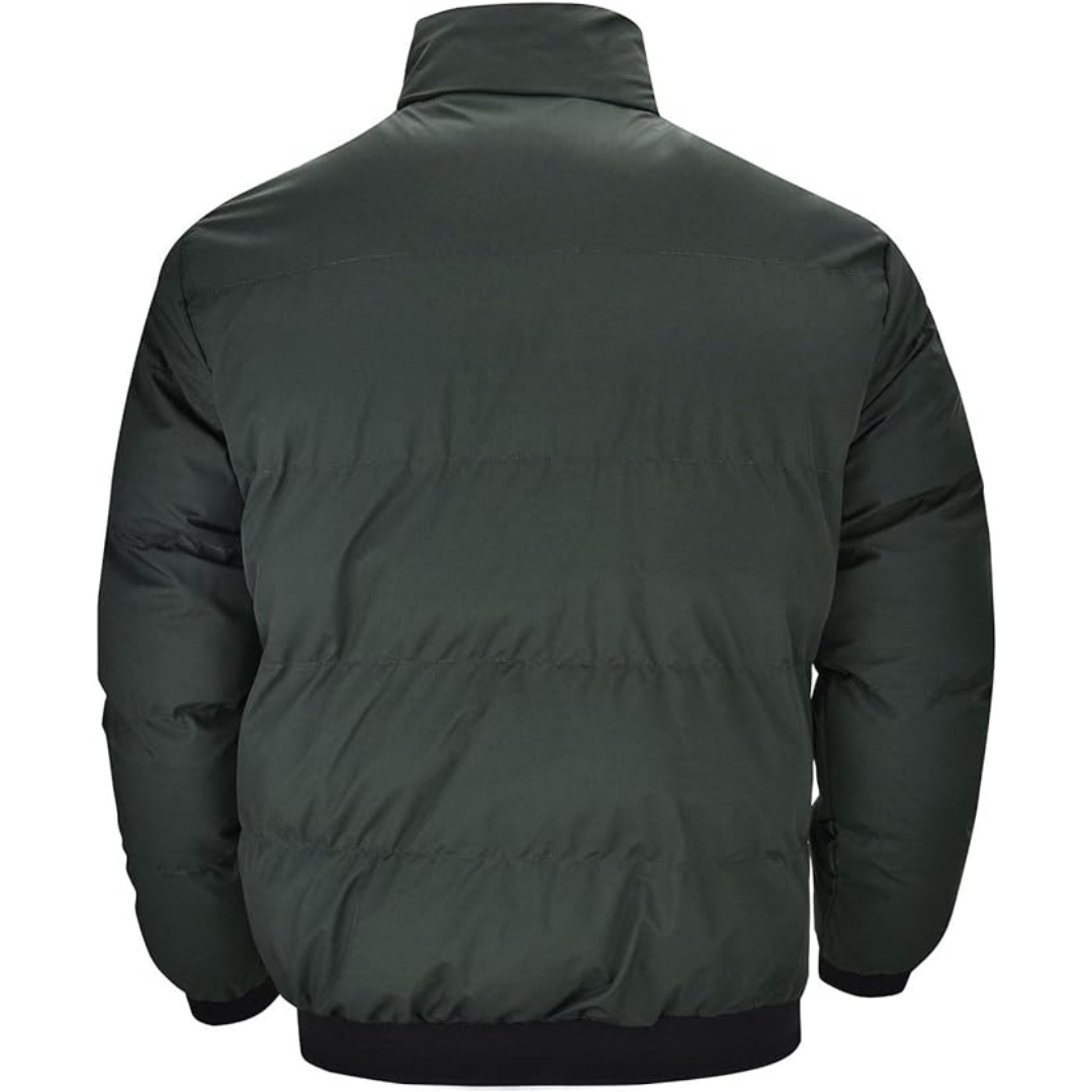 Victor Men’s Puffer Jacket – Quilted Winter Coat