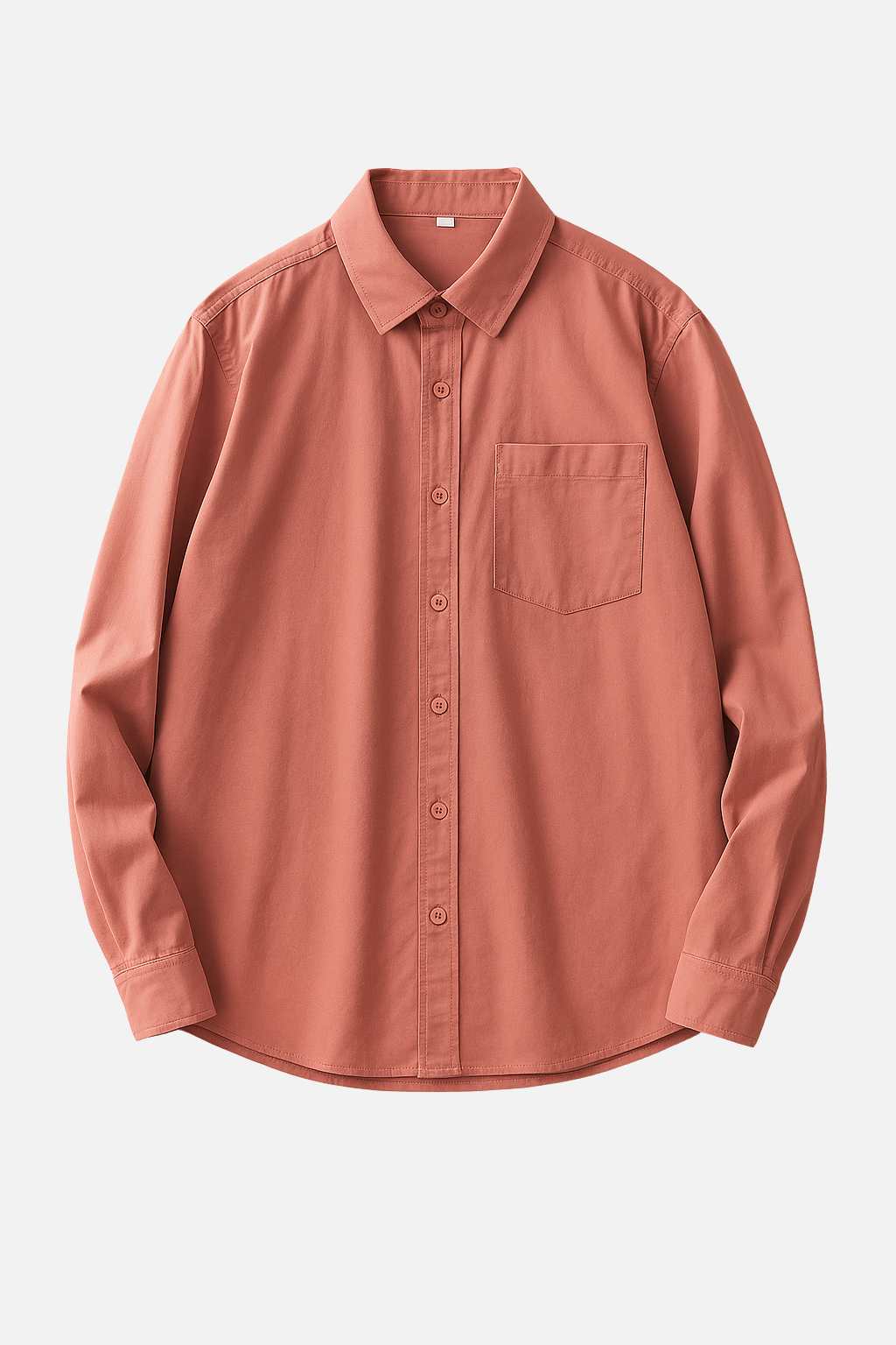 Adrian Men’s Cotton Shirt – Long Sleeve All-Season Wear