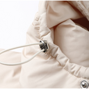 Maya Damen langer Steppmantel – Winterparka in voller Länge