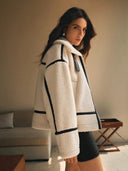 Mara - Women's Oversized Sherpa Jacket