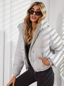 Tamara – Cropped Puffer Jacket with Hood