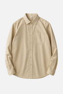 Adrian Men’s Cotton Shirt – Long Sleeve All-Season Wear