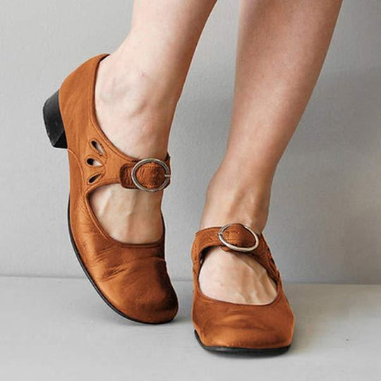 Lydia | Women’s Mary Jane Buckle Shoes