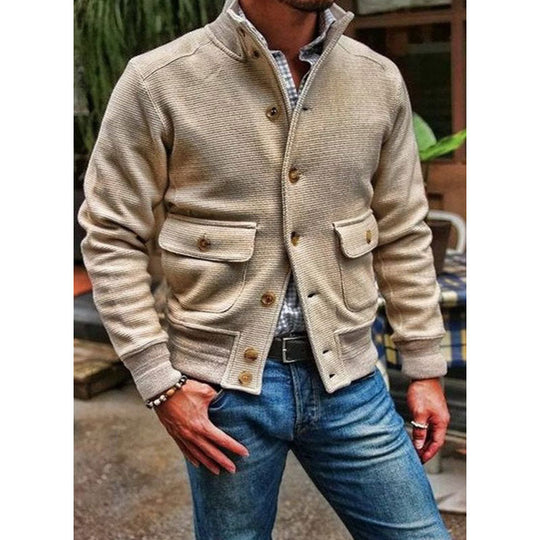 Adrian | Men’s Button-Up Casual Jacket