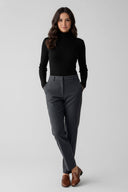 Barclay & Bloom | Women’s Ribbed Roll-Neck Slim Fit Jumper