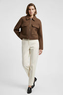 Barclay & Bloom | Women’s Cropped Woven Jacket